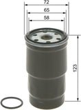 Bosch N4440 - Diesel Filter Car