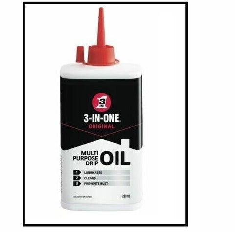 3-in-1 Lubricant Oil 3 IN ONE Maintenance & Penetrating 200ml