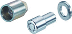 22158SU Wheel Lock Nuts SU M12 x 1,5, flat seat, Overall length 24/44,5 mm, Hex size 21mm, Key diamter 27,7 mm