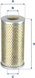 UFI Filters 25.408.00 Oil Filterfor Agricultural or Industrial Machinery