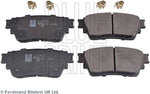 Blue Print ADC44290 brake pad set with mounting material, 1 piece