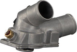 febi bilstein 33486 Thermostat Housing with temperature switch and seal, pack of one