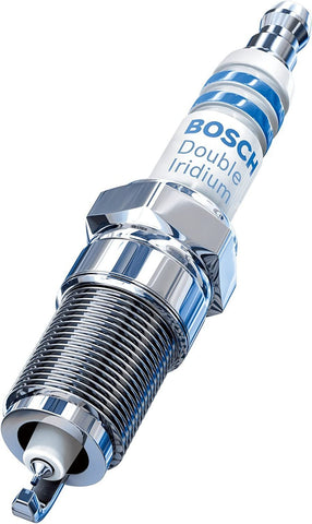 Bosch 9609 Double Iridium Spark Plug (4X Longer Service Life), Pack of 1