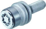 26002SL Wheel Lock Bolts SL (Ultra High Security) M12 x 1,25, flat seat, shaft length 34,5 mm, Overall length 60,2 mm, Hex size 17mm, Key diameter 28,6 mm