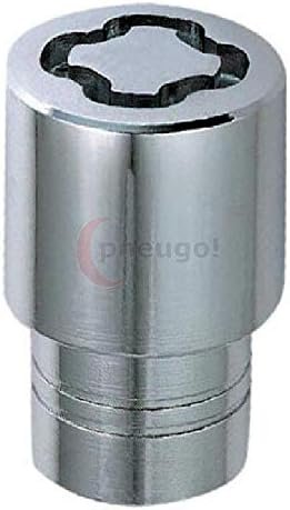 21156SU Wheel Lock Nuts SU M12 x 1,5, flat seat, Overall length 15/35 mm, Hex size 21mm, Key diameter 27,7 mm
