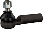 febi bilstein 42772 Tie Rod End with castle nut and cotter pin, pack of one