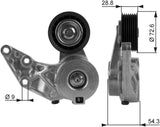 Gates T38208 Tensioner Pulley, Ribbed Drive Belt