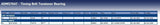 Blue Print ADM57647 Tensioner Pulley for timing belt, pack of one