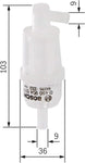 Bosch N4077 - Diesel Filter Car