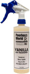 Poorboys Spray Air Freshener VANILLA Car Odour Eliminator 16oz 473ml
