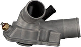 febi bilstein 33486 Thermostat Housing with temperature switch and seal, pack of one