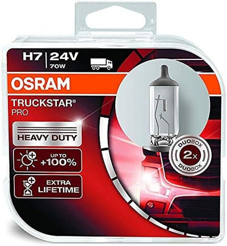 OSRAM TRUCKSTAR PRO H11 halogen headlamp, 64216TSP-HCB, 24 V commercial vehicle, duobox (2 units)