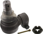 febi bilstein 39455 Ball Joint for steering hydraulic cylinder with castle nut and cotter pin, pack of one