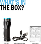 Ring Automotive RIT1060 Zoom750 LED USB Rechargeable Inspection Torch & Power Bank,Black/Blue