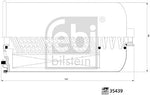 febi bilstein 35439 Fuel Filter with seal ring, pack of one