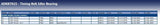 Blue Print ADK87615 Idler Pulley for timing belt, pack of one