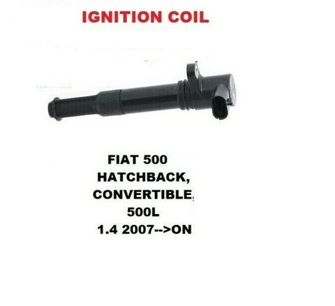 FIAT 500 312 C & L 1.4 IGNITION COIL OVER PLUG 2007-->ON