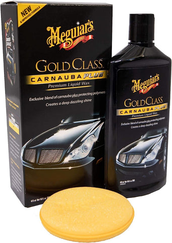 Meguiar's G7016EU Gold Class Carnauba Plus Premium Liquid Car Wax 473ml
