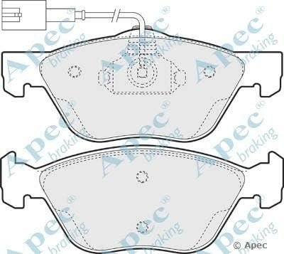 AUTOMOTIVE POWER EQUIPMENT CO PAD1396 Brake Pad