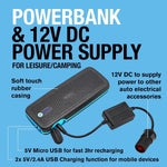 Ring Automotive RPPL400 high power lithium car jump starter power pack and 16800mAh power bank