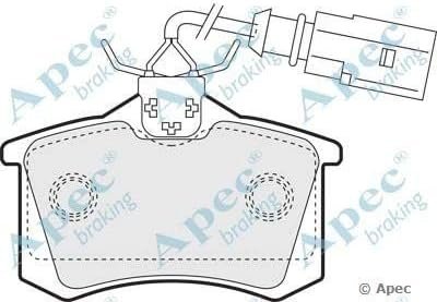 AUTOMOTIVE POWER EQUIPMENT CO PAD1157 Brake Pad