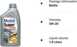 Mobil Super 3000 Formula F Fully Synthetic Engine Oil 5W-20-1 Litre
