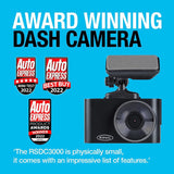 Ring Automotive RSDCR1000 Rearview Smart Dash Cam Full HD 1080p 30fps rear car camera dashcam, BLACK