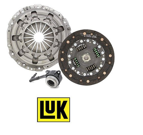 LUK CLUTCH KIT 3 PC FOR VAUXHALL ADAM 1.2 1.4 2012 -2020