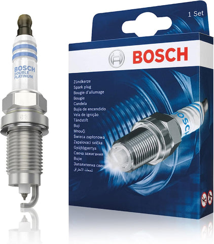 Bosch FR7HPP33 (+52) - Spark Plugs Double Platinum - Set of 4
