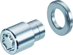 21153SU Wheel Lock Nuts SU M12 x 1,25, flat seat, Overall length 15/35 mm, Hex size 21mm, Key diamter 27,7 mm