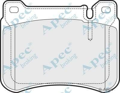 APEC PAD1473 Brake Pad