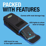 Ring Automotive RPPL400 high power lithium car jump starter power pack and 16800mAh power bank