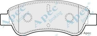 APEC PAD1198 Brake Pad