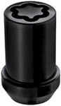 25354SU Wheel Lock Nuts TUNER Black M12 x 1,25, cone seat, Overall length 31,5 mm, Hex size 21mm, Key diameter 20,2 mm
