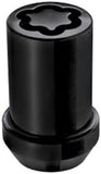 25354SU Wheel Lock Nuts TUNER Black M12 x 1,25, cone seat, Overall length 31,5 mm, Hex size 21mm, Key diameter 20,2 mm
