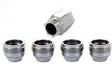 24013SU Wheel Lock Nuts SU under hub cap M12 x 1,25, cone seat, Overall length 19,7 mm, Hex size 19/21mm