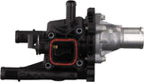 febi bilstein 49187 Thermostat Housing with thermostat, seal and temperature switch, pack of one