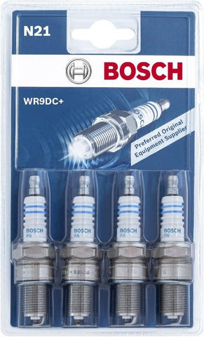 Bosch WR9DC+ (N21) - Spark Plugs Nickel - Set of 4