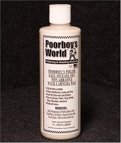 Poorboy's World Polish with 100% Carnauba 16OZ 473ml