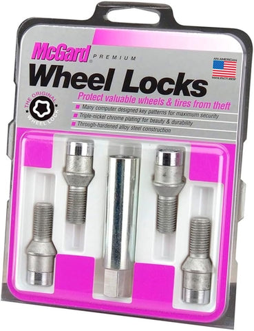 27192SU Wheel Lock Bolts TUNER M12 x 1,5, cone seat, shaft length 24,0 mm, Overall length 51,3 mm, Hex size 17mm, Key diameter 20,2 mm