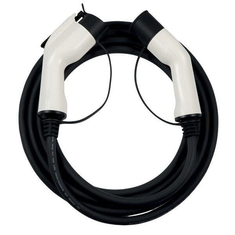 EV Charging Cable - 32A TYPE 1 FEMALE-TYPE 2 MALE 5M