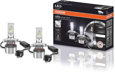 OSRAM LEDrivingHLT, H1, 24V Truck LED headlamps, Off-road only, non ECE, Folding Box (2 lamps) white, 64155DWS