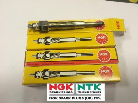 FITS VW TRANSPORTER 1.9 TDI PD T5 DIESEL GLOW PLUGS X4 NGK 03-10 BRS, BR