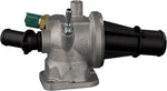 febi bilstein 33956 Thermostat Housing with temperature switch and seal, pack of one