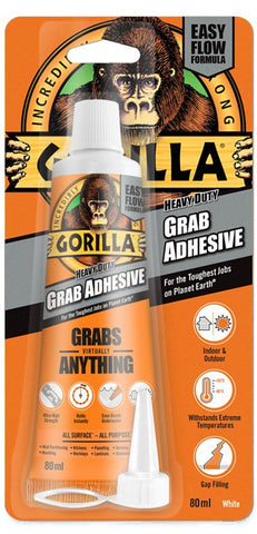 Gorilla Grab Adhesive White 80ml