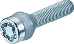27230SU Wheel Lock Bolts SU M14 x 1,25, cone seat, shaft length 37,0 mm, Overall length 60,5 mm, Hex size 17mm, Key diameter 25,8 mm