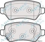 APEC PAD1981 Brake Pad