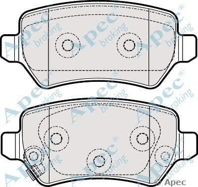 APEC PAD1981 Brake Pad