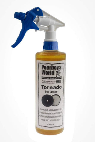 Poorboys Tornado Pad Cleaner With Trigger For Polishing Foam Pads 473ml