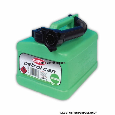 Petrol Can Tetra Green Unleaded With Flexible Spout - 5L Litre
